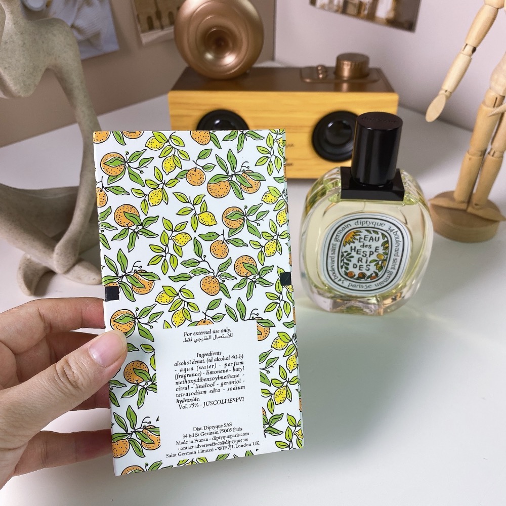 蒂普提克25年限量海絲佩拉蒂之水（金蘋果之水）100ml  Dptyque L＇eau des Hesperides,-細節圖7