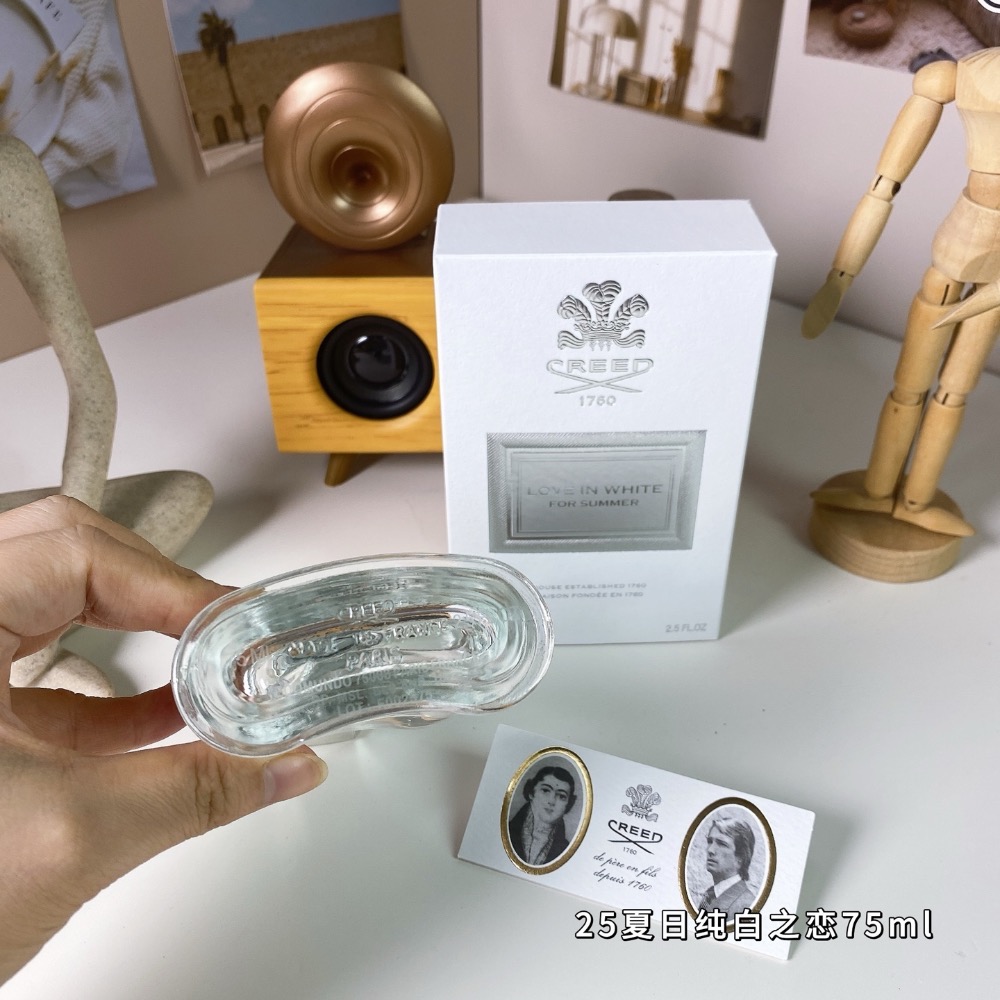 💥克雷德2025夏日版純白之戀75ml  Creed Love in White, 2024-細節圖5