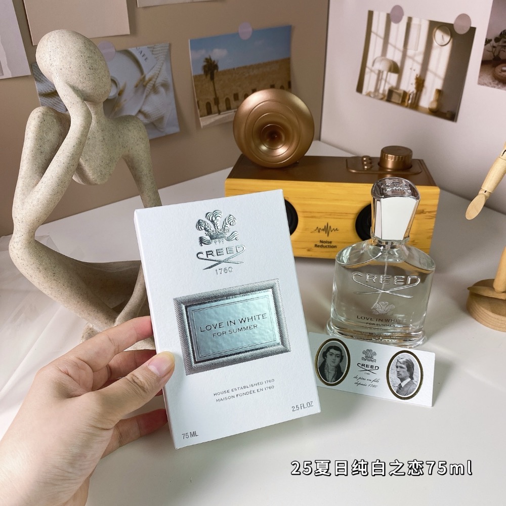💥克雷德2025夏日版純白之戀75ml  Creed Love in White, 2024-細節圖7