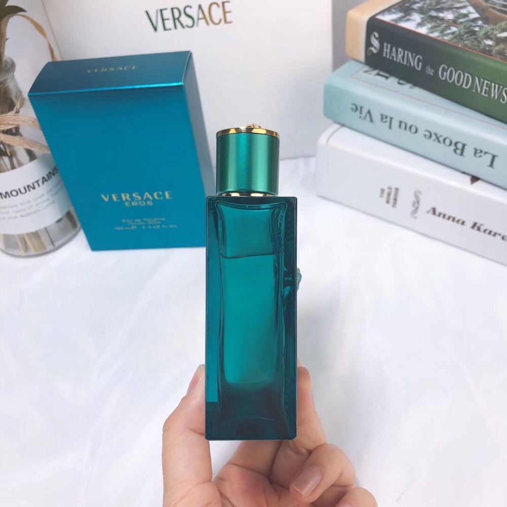 新年特價～Versace範思哲愛羅斯愛神之水男士淡香水藍色100ML-細節圖2