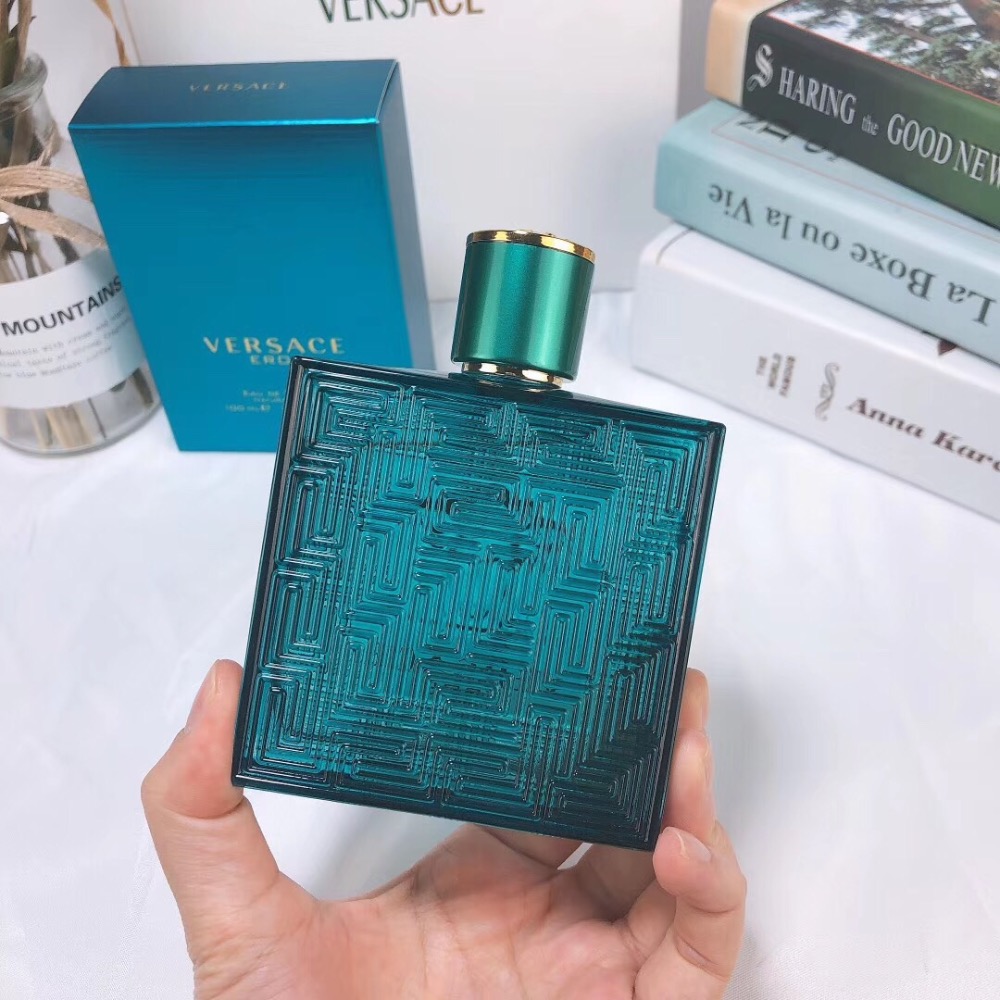 新年特價～Versace範思哲愛羅斯愛神之水男士淡香水藍色100ML-細節圖3