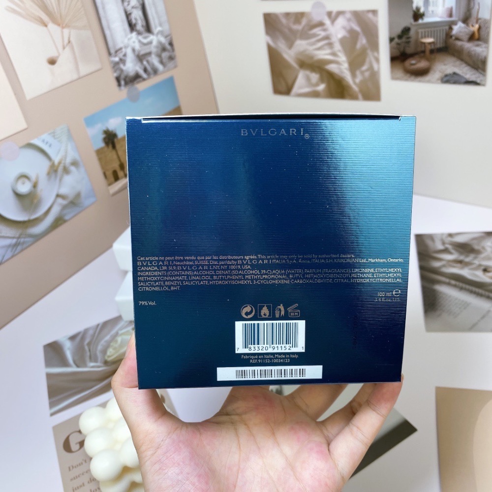 新年特價～寶格麗碧藍香水100ml-細節圖5