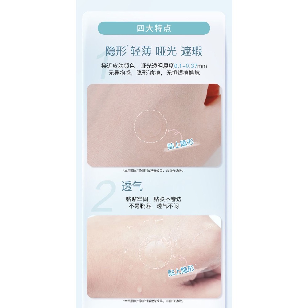 韓國OLIVEYOUNG痘痘貼歐利芙洋隱形痘痘貼（54貼/袋）-細節圖5