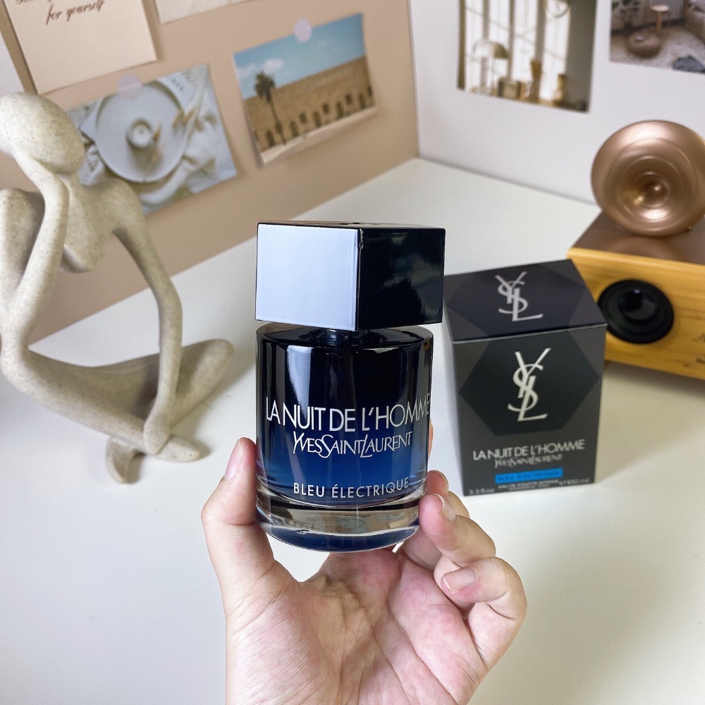 聖羅蘭 暗夜男士電力之水男士香水100ml-細節圖2