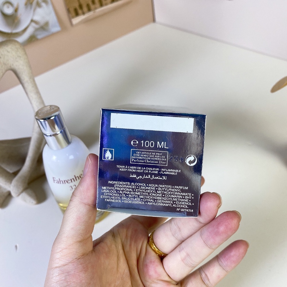 迪奧 華氏32溫度冰點男士香水100ml  Dior Fahrenheit 32, 2007-細節圖5