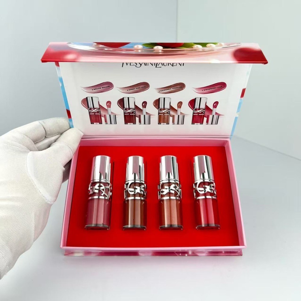 ✍️聖羅蘭啵啵唇凍四件套禮盒裝-細節圖4