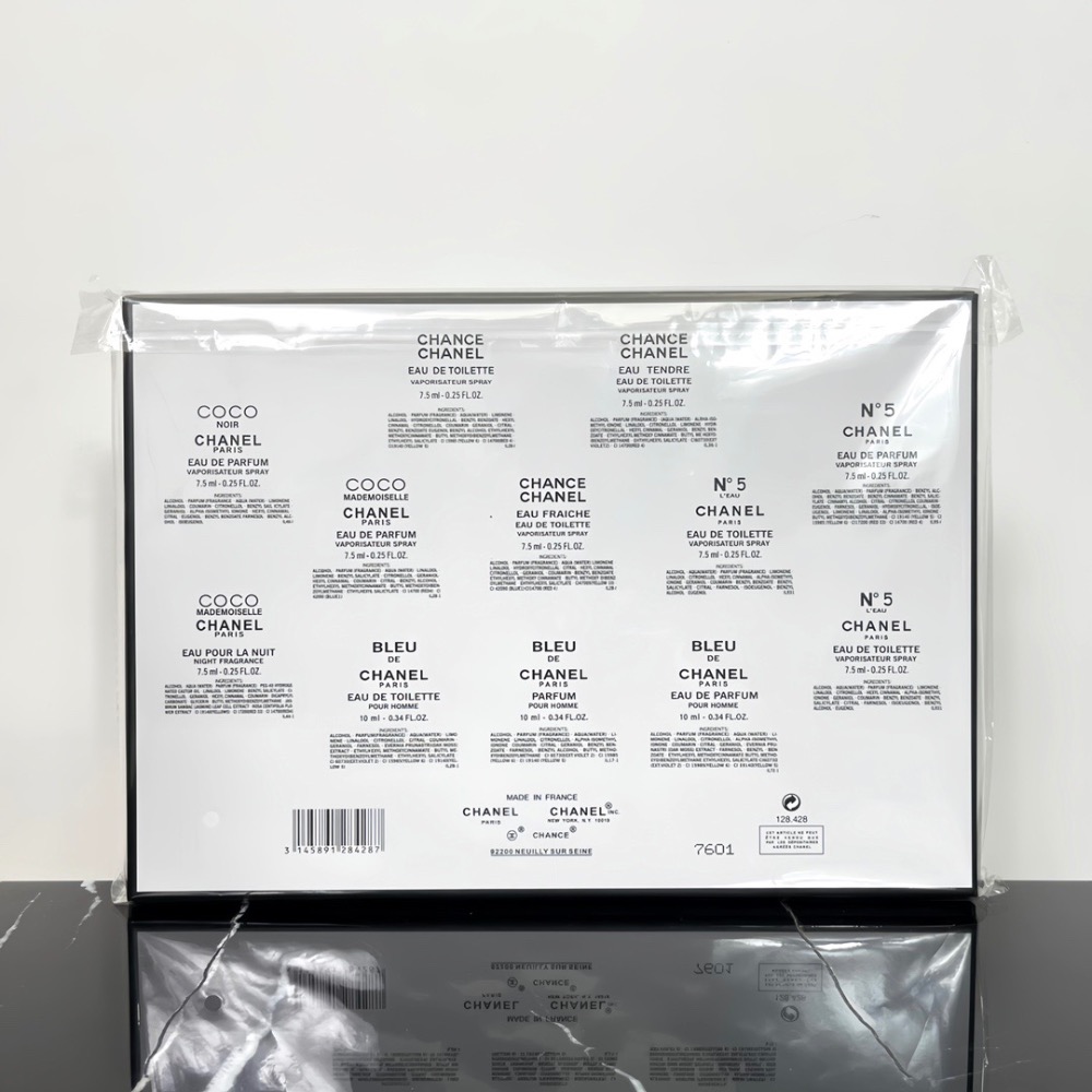 🌸香奈兒香水小樣12件套禮盒裝-細節圖3