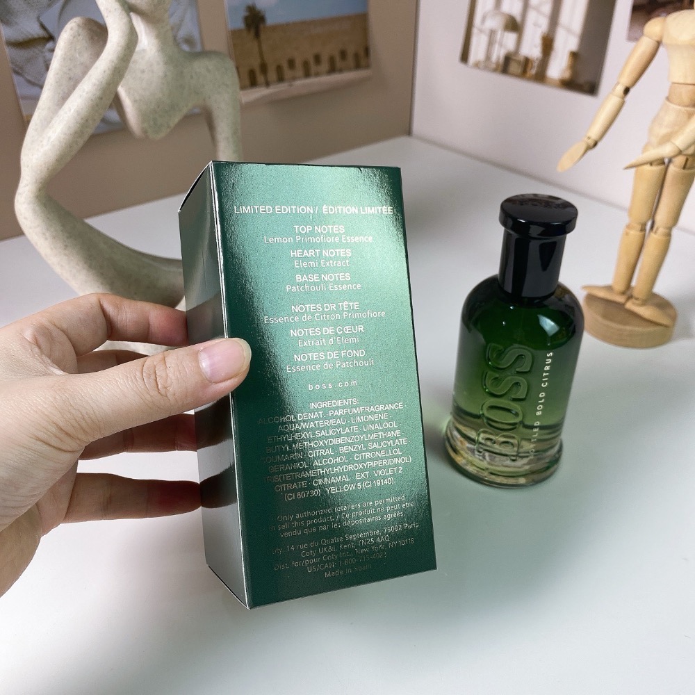 💥2025年新品Bold Citrus Boss綠色激越自信柑橘男士香水100ml-細節圖8