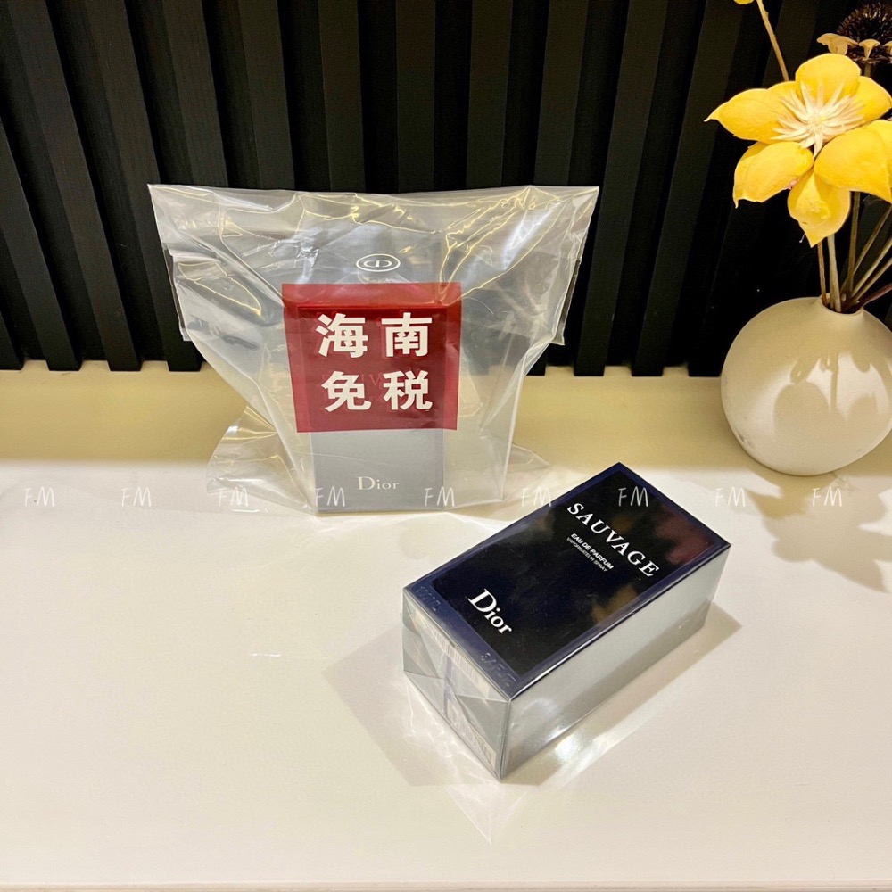 新年特價～Dior迪奧曠野男士濃香香水 配送專櫃手提袋！-細節圖2
