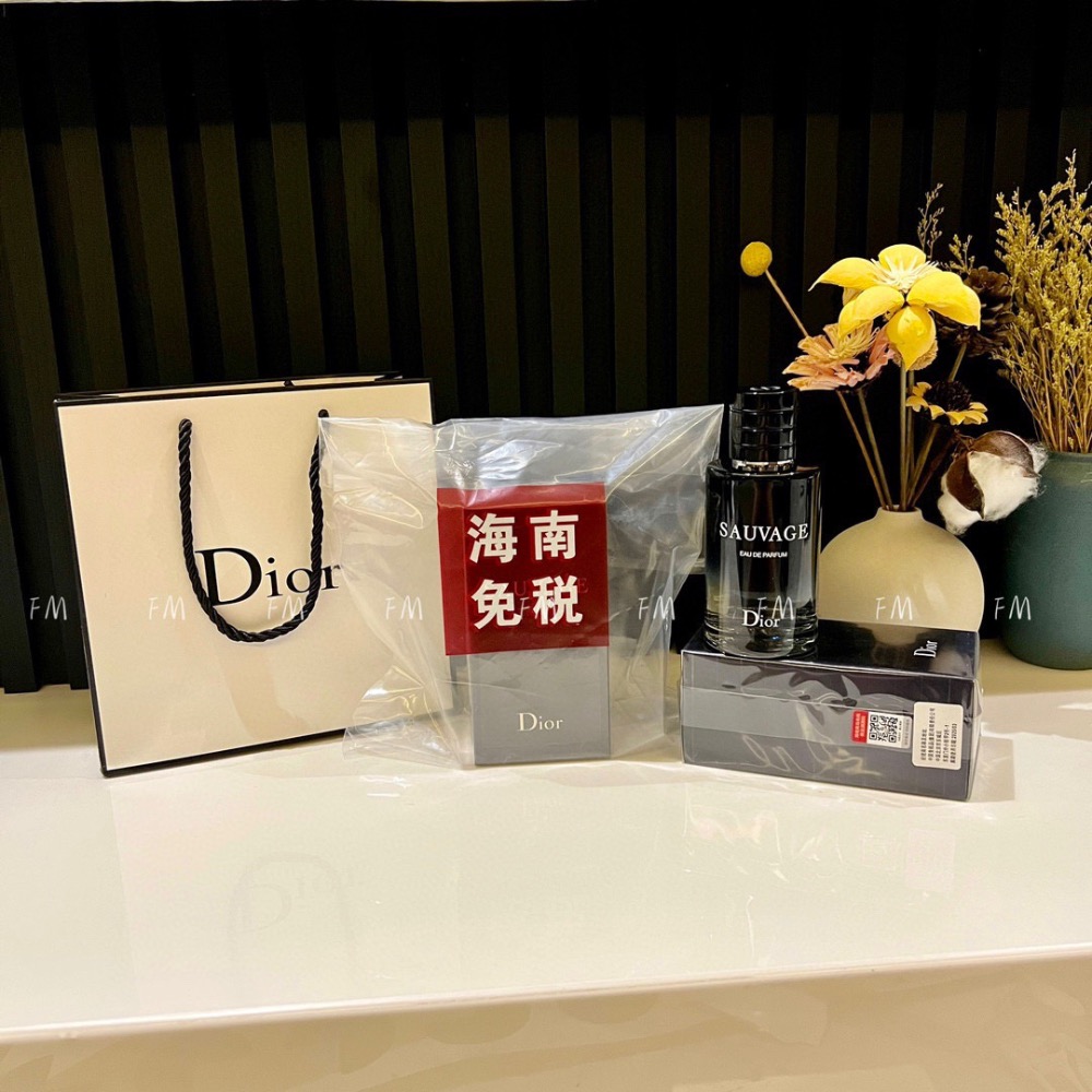 新年特價～Dior迪奧曠野男士濃香香水 配送專櫃手提袋！-細節圖4