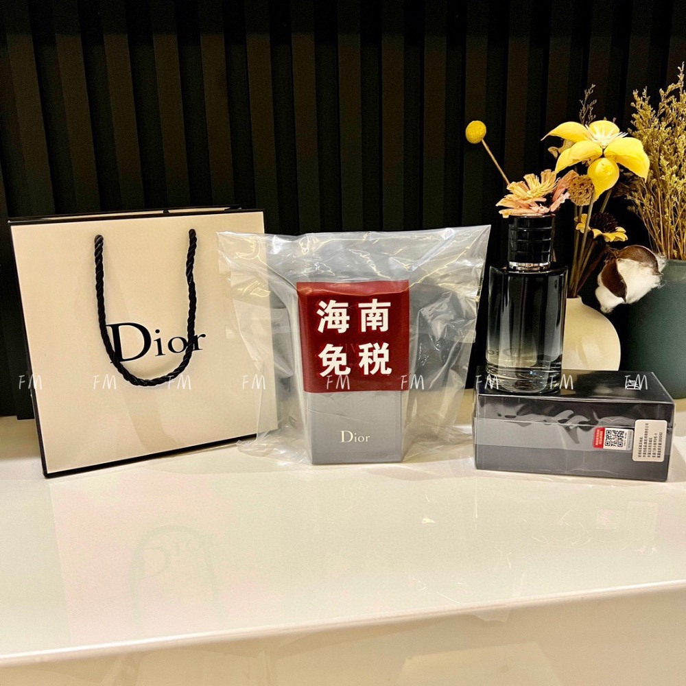 新年特價～Dior迪奧曠野男士濃香香水 配送專櫃手提袋！-細節圖5