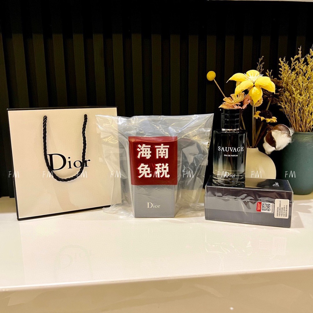 新年特價～Dior迪奧曠野男士濃香香水 配送專櫃手提袋！-細節圖8