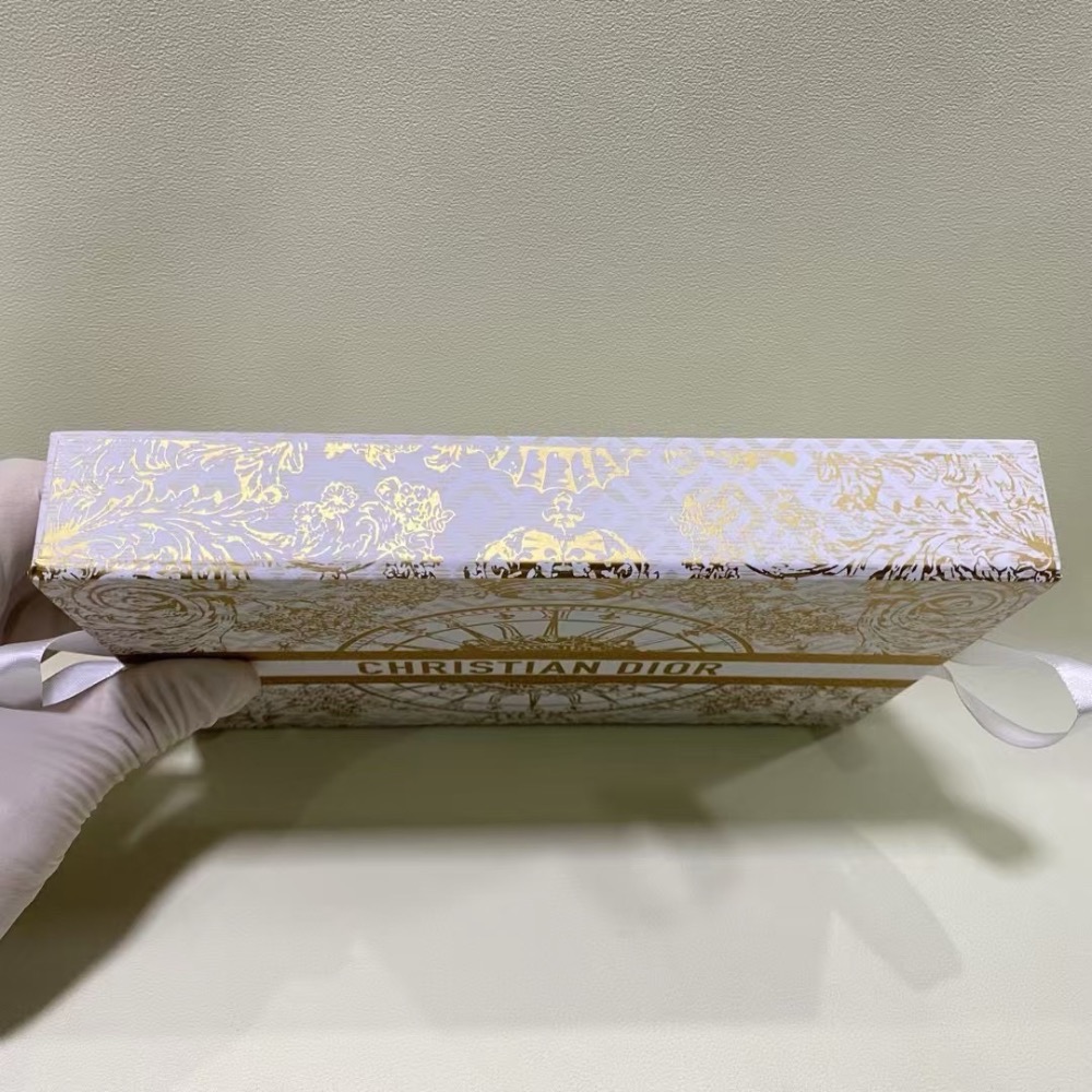 25新款Dior迪奧聖誕小樣限定金管口紅+鏡子6件套禮盒裝-細節圖8