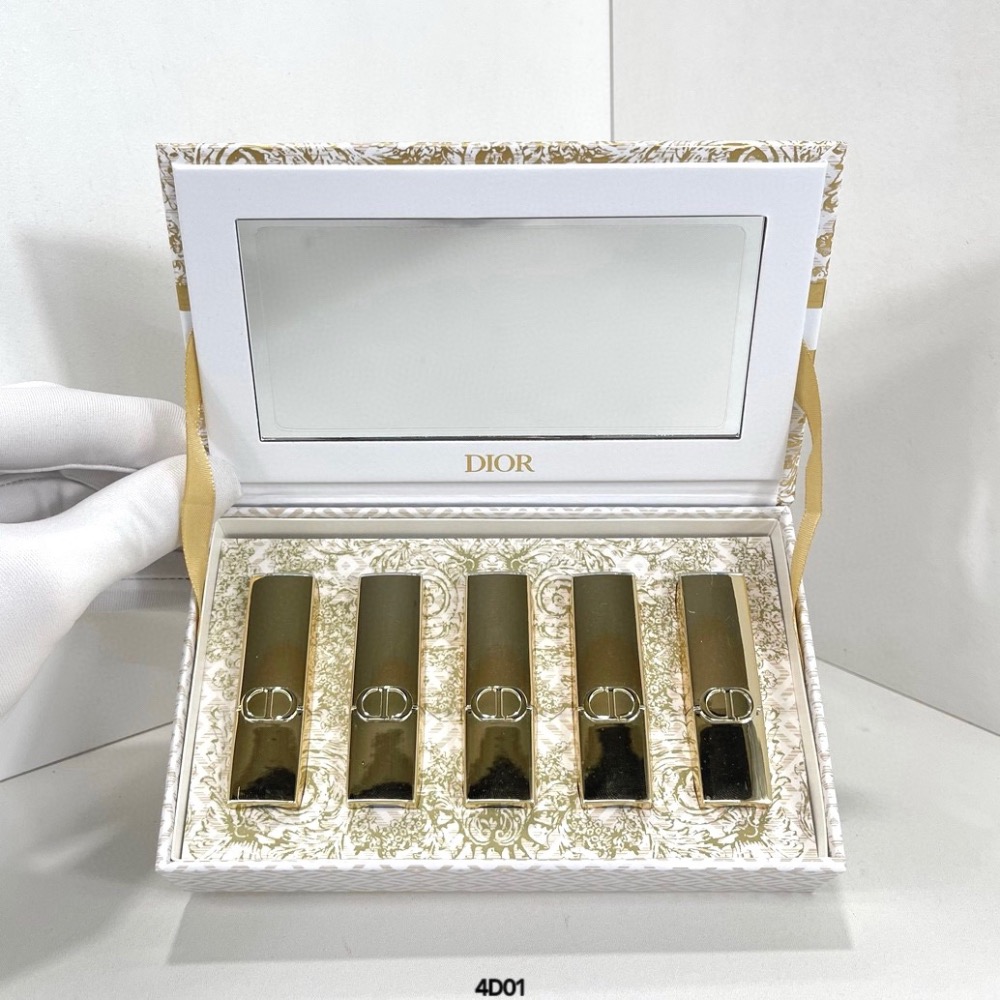 迪奧金管口紅小樣五件套聖誕款-細節圖5