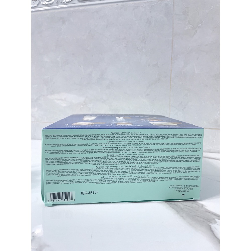 22版版雅詩蘭黛小棕瓶六件套帶眼膜款/雅詩蘭黛抗衰老鋼鐵六件套，配禮袋套裝-細節圖8