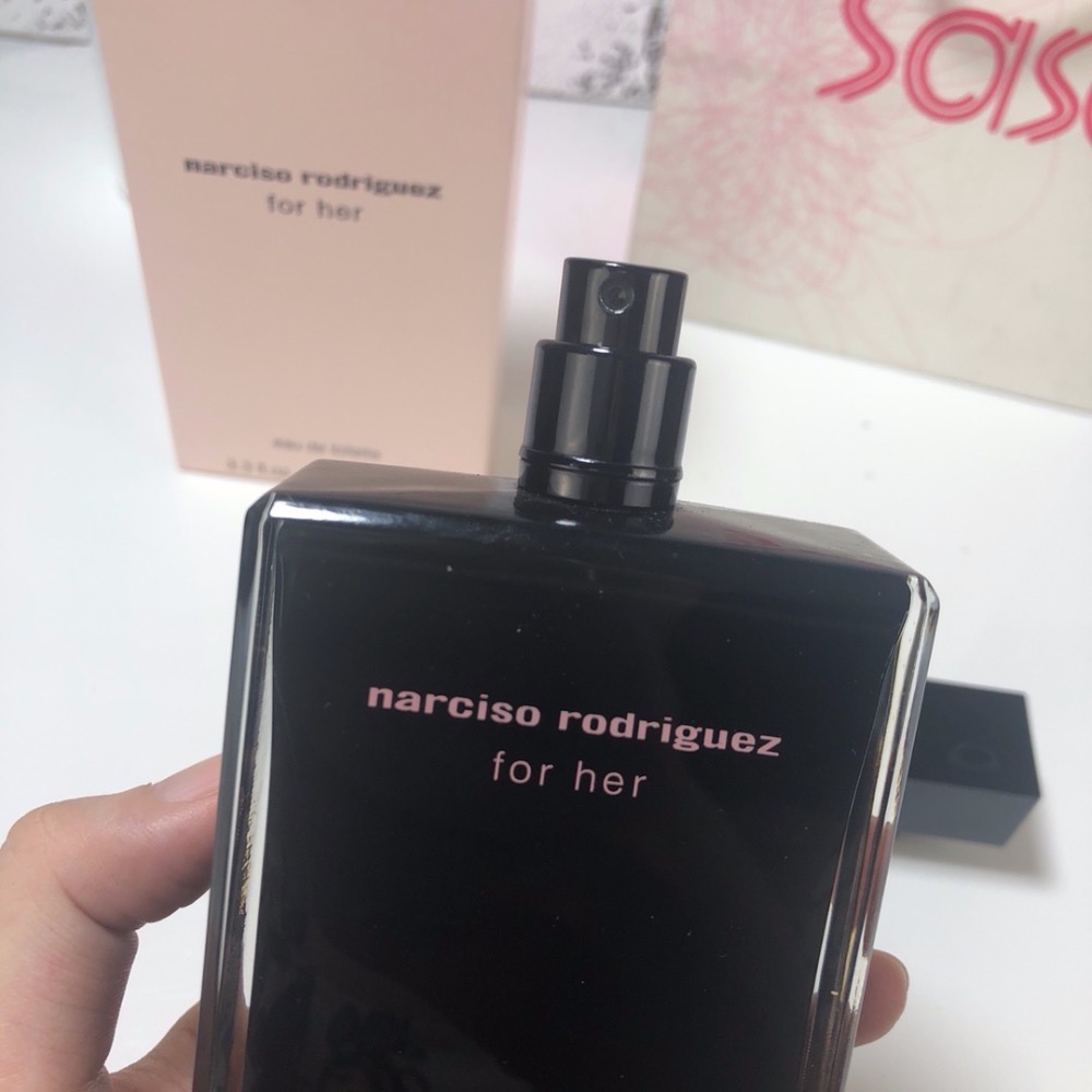 專櫃納西素納茜素同名女士淡香水香水黑色100ml-細節圖5