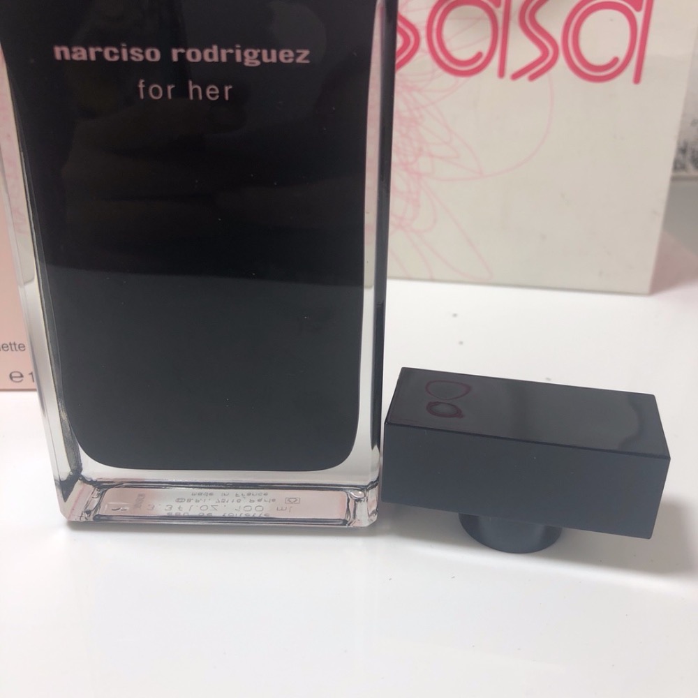 專櫃納西素納茜素同名女士淡香水香水黑色100ml-細節圖6