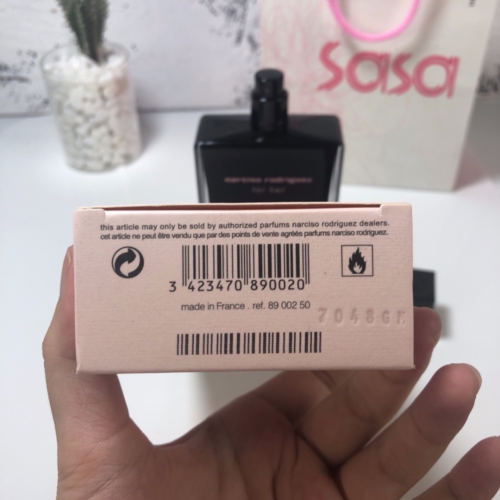專櫃納西素納茜素同名女士淡香水香水黑色100ml-細節圖9