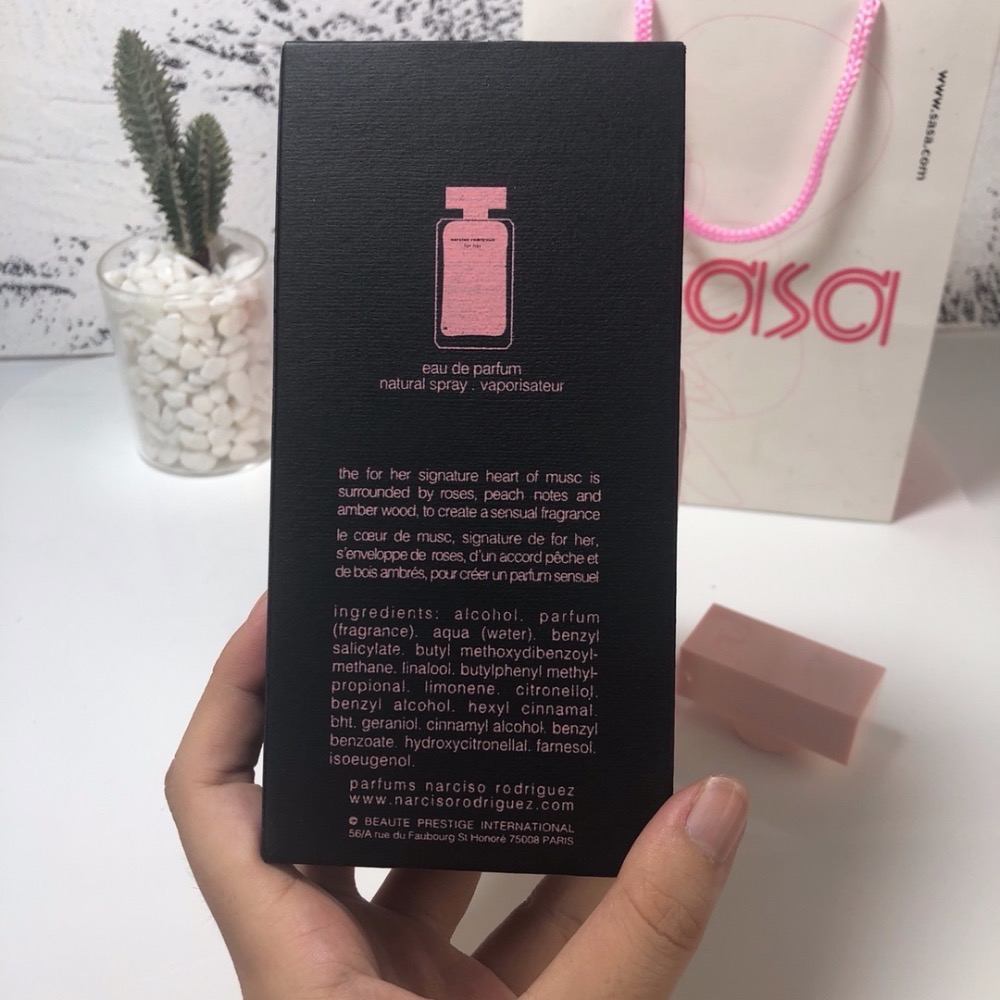 專櫃納西素香水粉色100ml-細節圖8