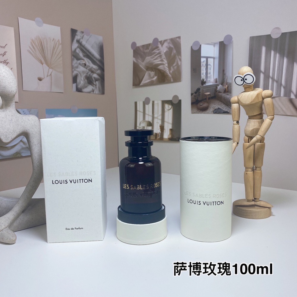 路易威登緋沙/瑰魄沙漠/薩博玫瑰100ml  Louis Vuitton Les Sables Roses, 2019-細節圖2