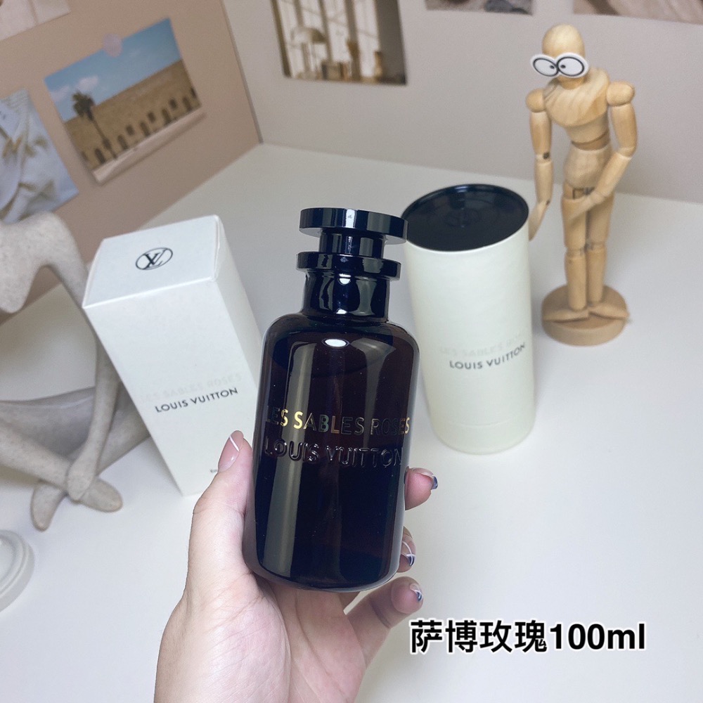 路易威登緋沙/瑰魄沙漠/薩博玫瑰100ml  Louis Vuitton Les Sables Roses, 2019-細節圖3