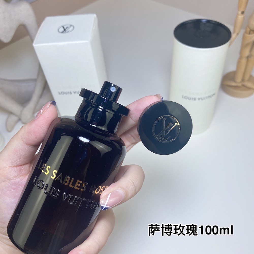 路易威登緋沙/瑰魄沙漠/薩博玫瑰100ml  Louis Vuitton Les Sables Roses, 2019-細節圖5
