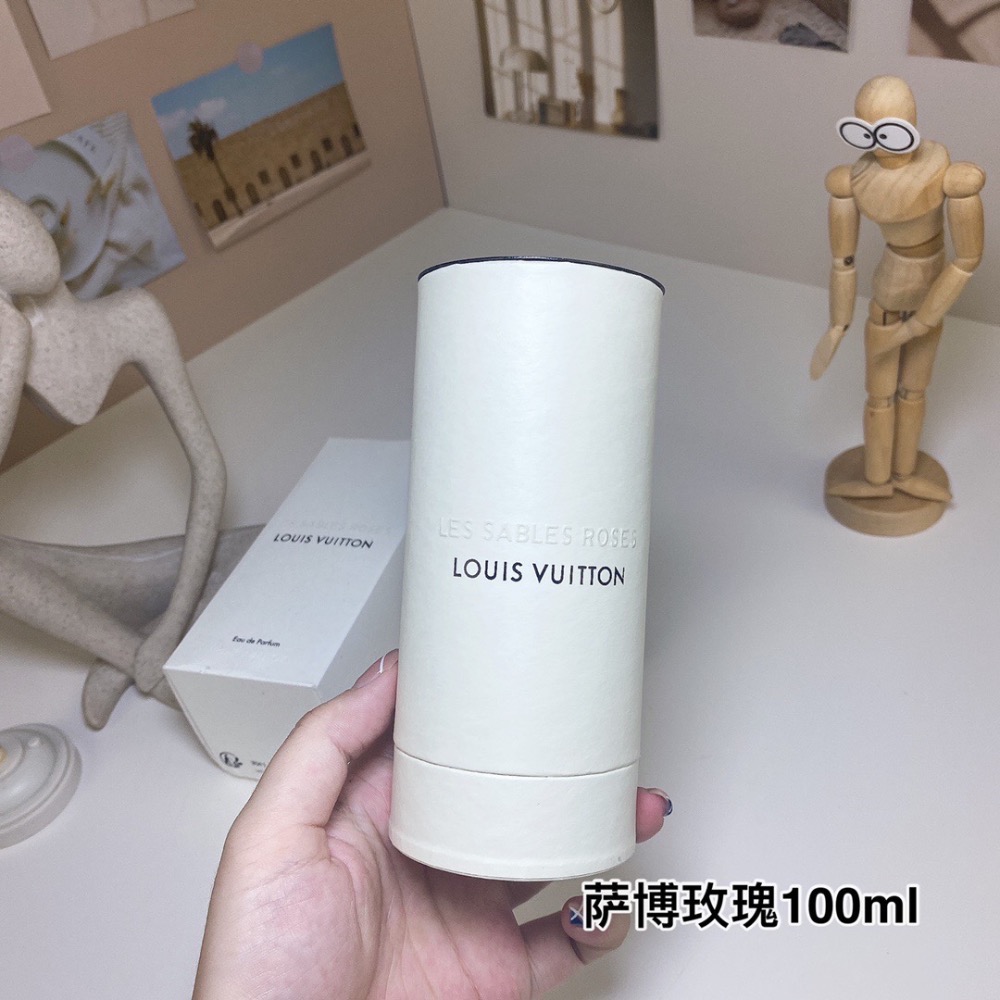 路易威登緋沙/瑰魄沙漠/薩博玫瑰100ml  Louis Vuitton Les Sables Roses, 2019-細節圖9