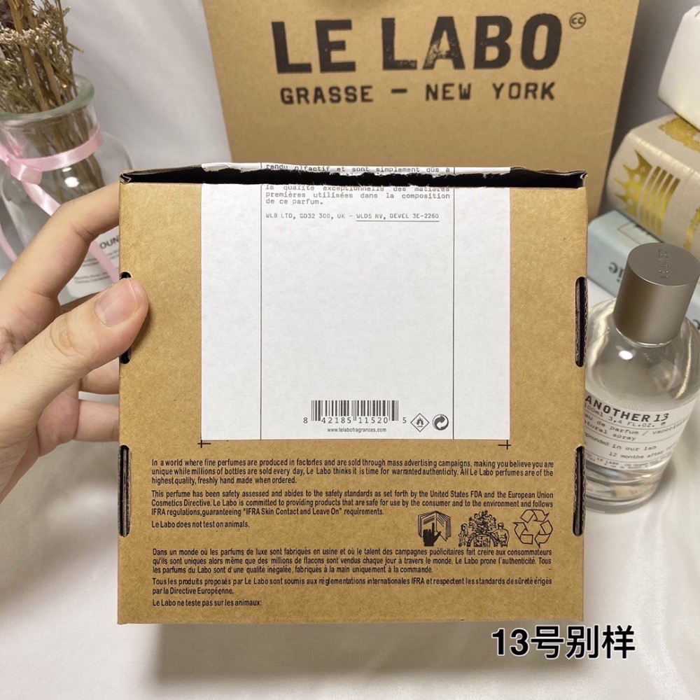🔥現貨到～le labo香水實驗室香水100ml Another 13 別樣13號，配專櫃手提袋-細節圖7