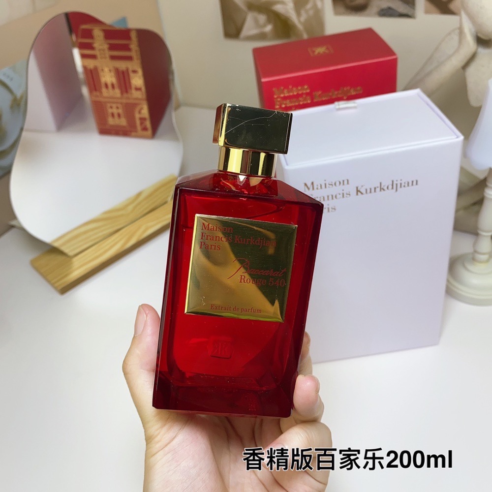 MFK 弗朗西斯庫爾吉安香精版紅瓶百家樂200ml  Baccarat rouge540 Extrait/香詩之水/淡香-細節圖3