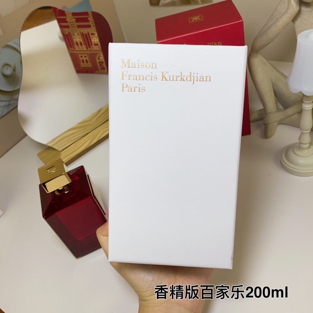 MFK 弗朗西斯庫爾吉安香精版紅瓶百家樂200ml  Baccarat rouge540 Extrait/香詩之水/淡香-細節圖6