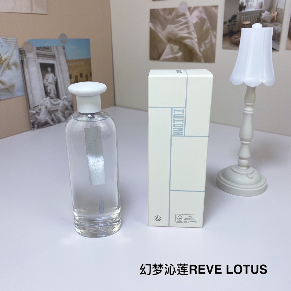 幻夢沁蓮REVE LOTUS  凱卓2022新品日式簡約設計風格淡香精香水75ml-細節圖2