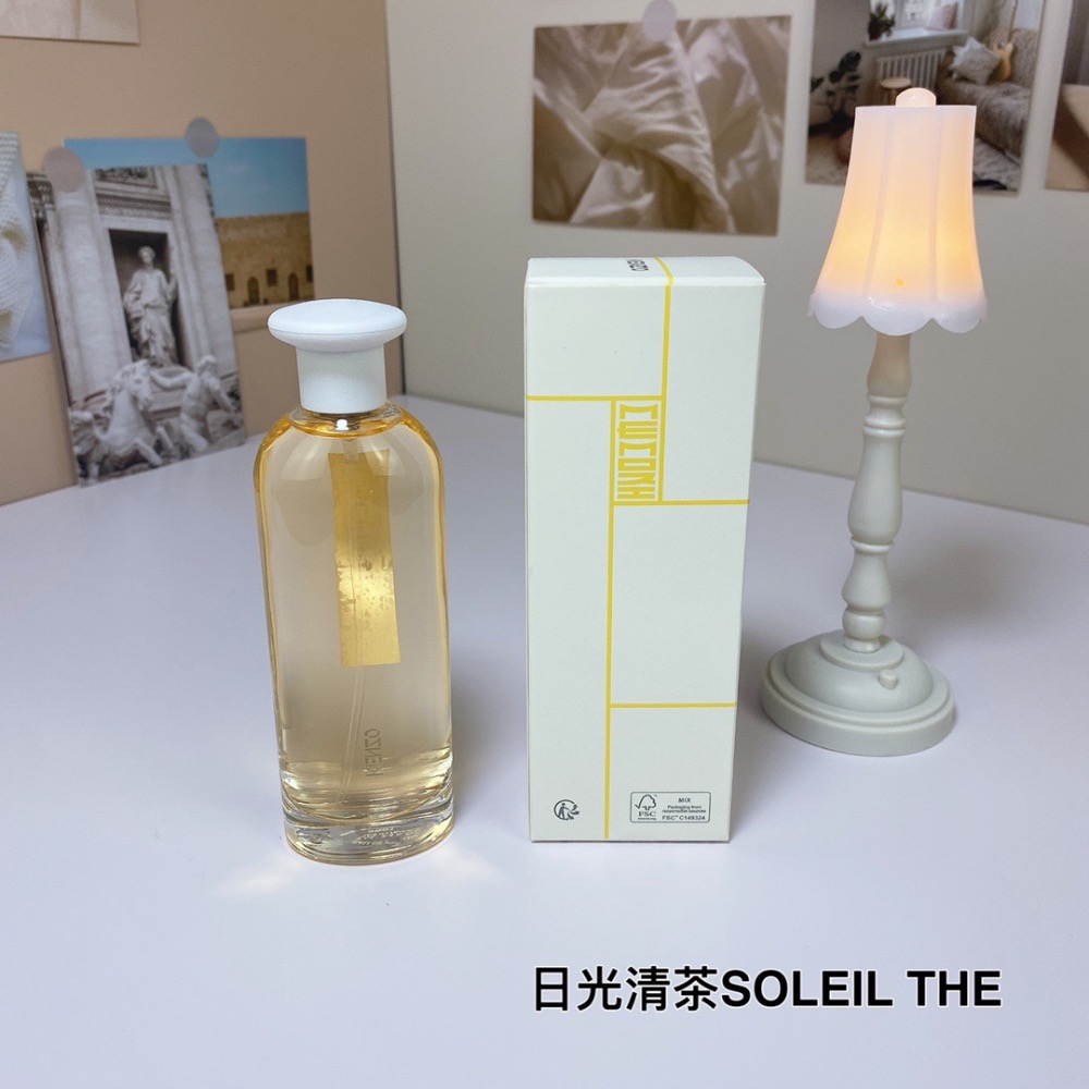 日光清茶SOLEIL THE  凱卓2022新品日式簡約設計風格淡香精香水75ml-細節圖2