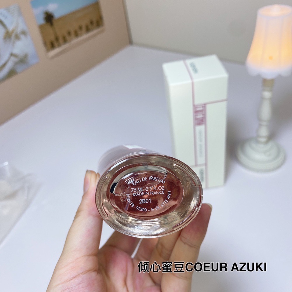 💥傾心蜜豆COEUR AZUKI  凱卓2022新品日式簡約設計風格淡香精香水75ml-細節圖3