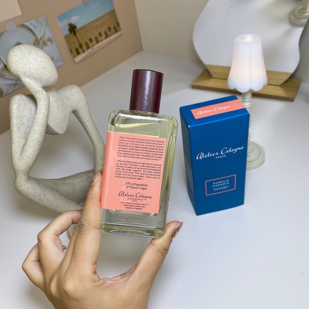 新包裝歐瓏情柚獨鍾(柚子天堂)西柚天堂100ml，Atelier Cologne Pomelo Paradis-細節圖4