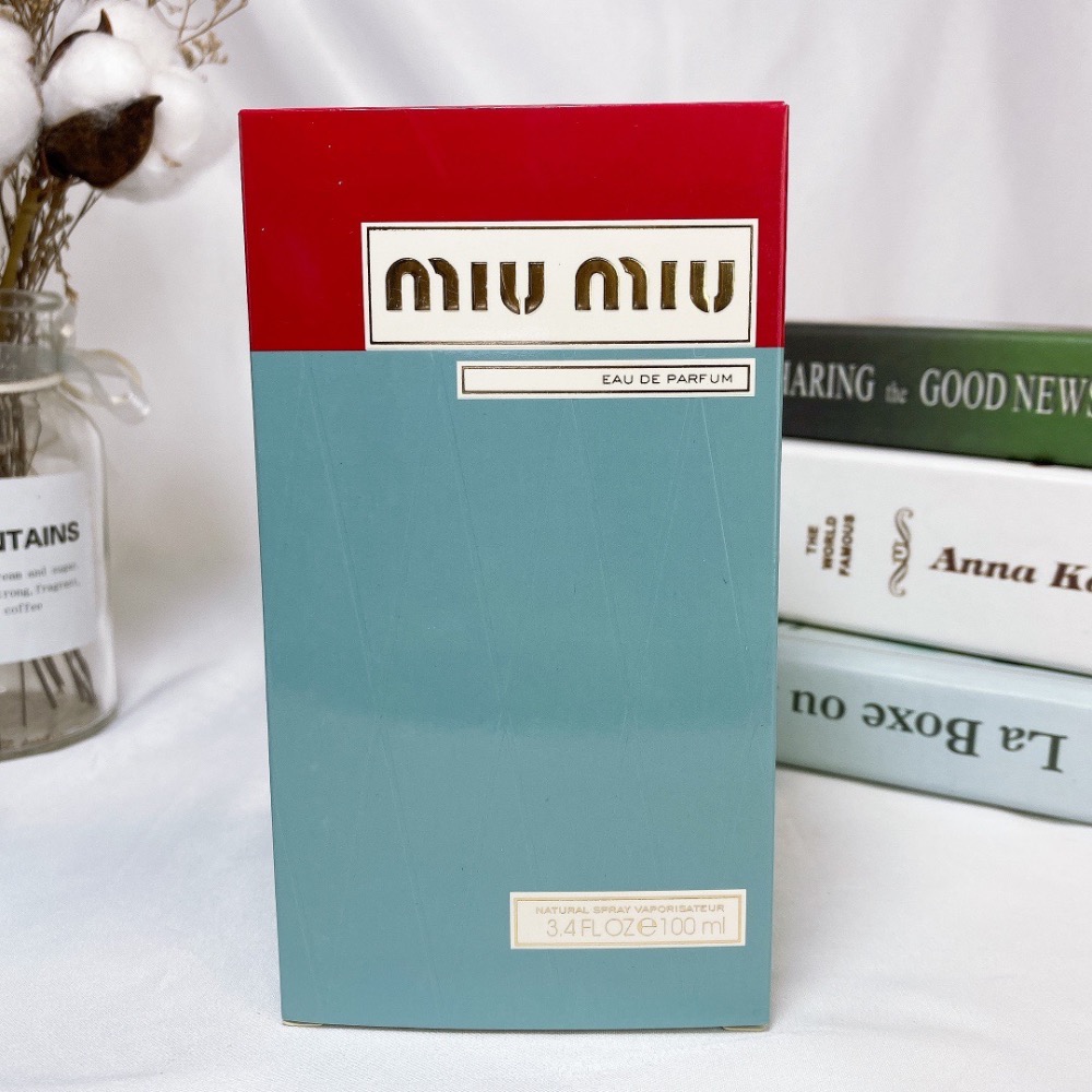Miu Miu/繆繆 MIUMIU EDP女士香水復古褶皺100ml-細節圖3
