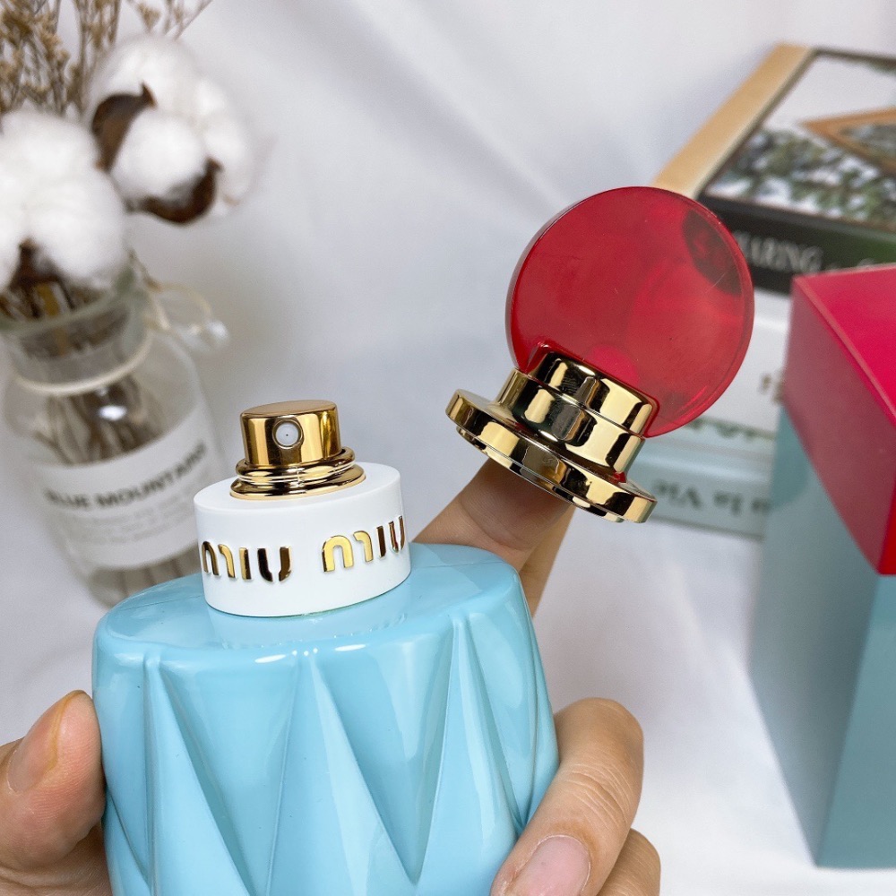 Miu Miu/繆繆 MIUMIU EDP女士香水復古褶皺100ml-細節圖4