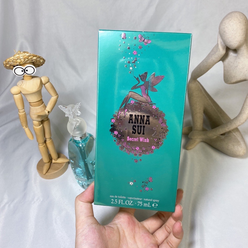 Anna Sui安娜蘇許願精靈女士香水花果淡香清新持久75ML-細節圖5