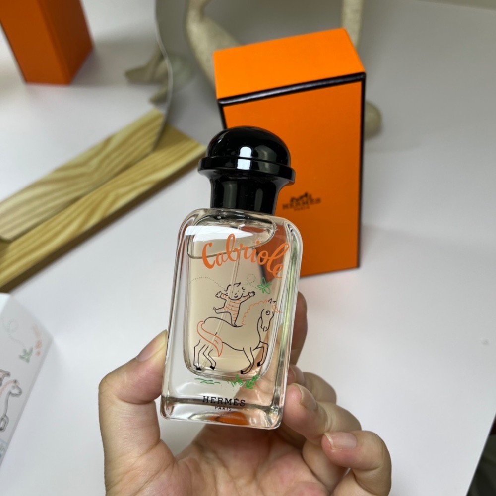 💥HERMES愛馬仕Cabriole寶寶兒童香水50ml無酒精 蹦蹦跳跳-細節圖2