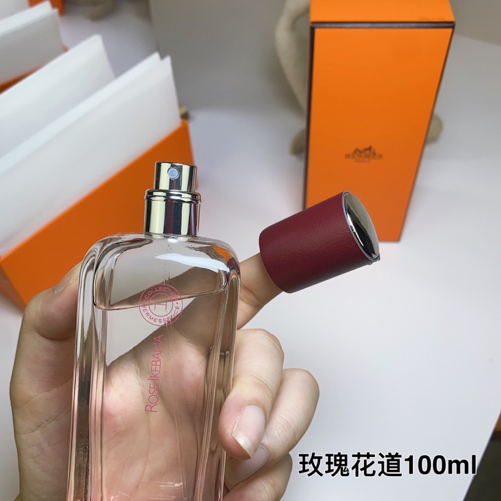 Hermes 愛馬仕聞香系列玫瑰花道香水100ml-細節圖6