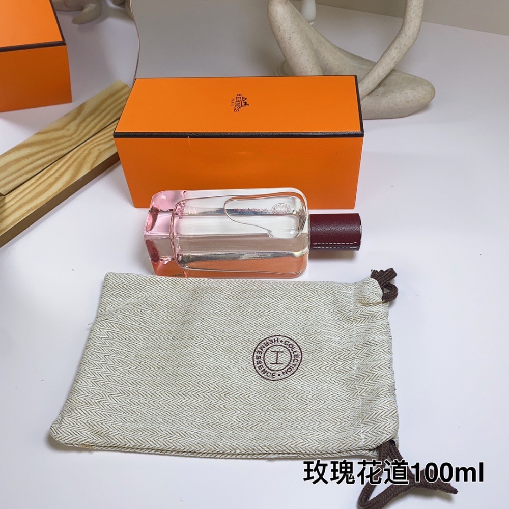 Hermes 愛馬仕聞香系列玫瑰花道香水100ml-細節圖7