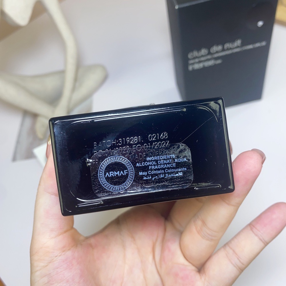 阿瑪芙夜店狂歡男士 105ml  Armaf Club de Nuit Intense, 2015-細節圖4
