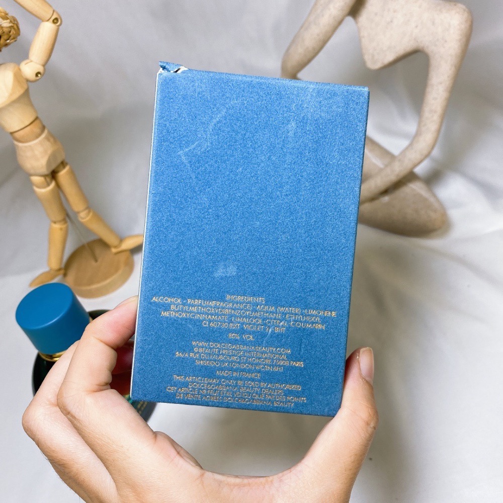 Dolce& Gabbana DG杜嘉班納Light Blue淺藍永恆男士濃香水100ml-細節圖8