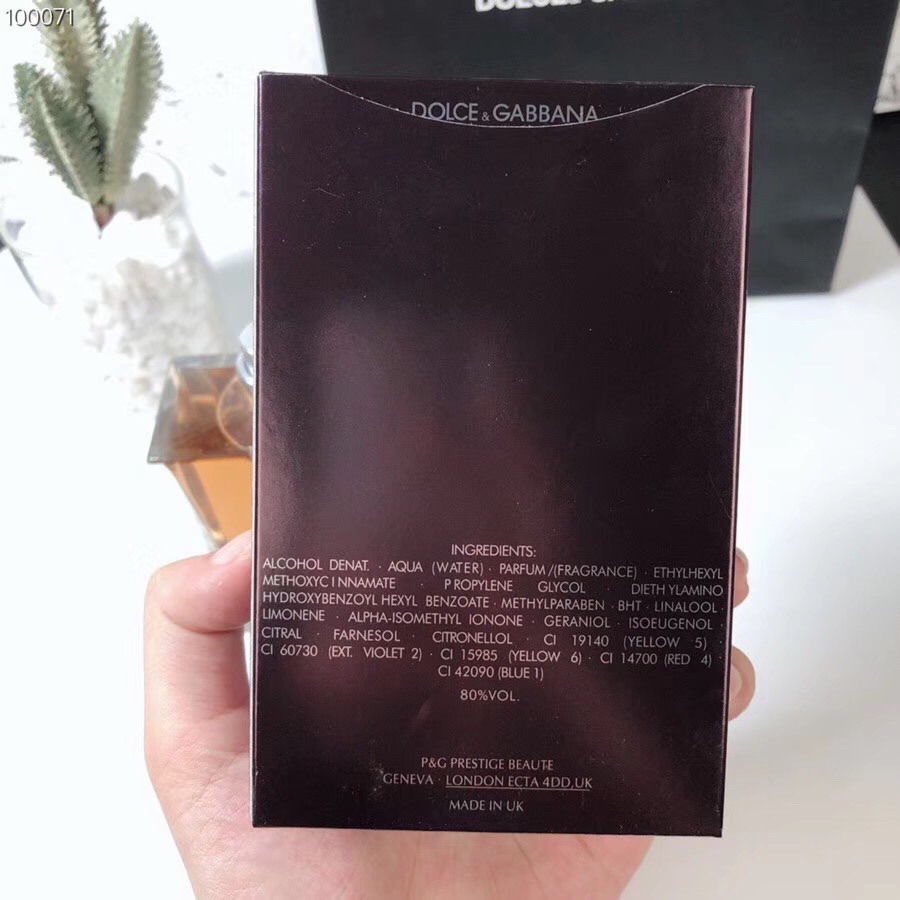 專櫃DG杜嘉班納 The One唯我男士淡香水100ml-細節圖6