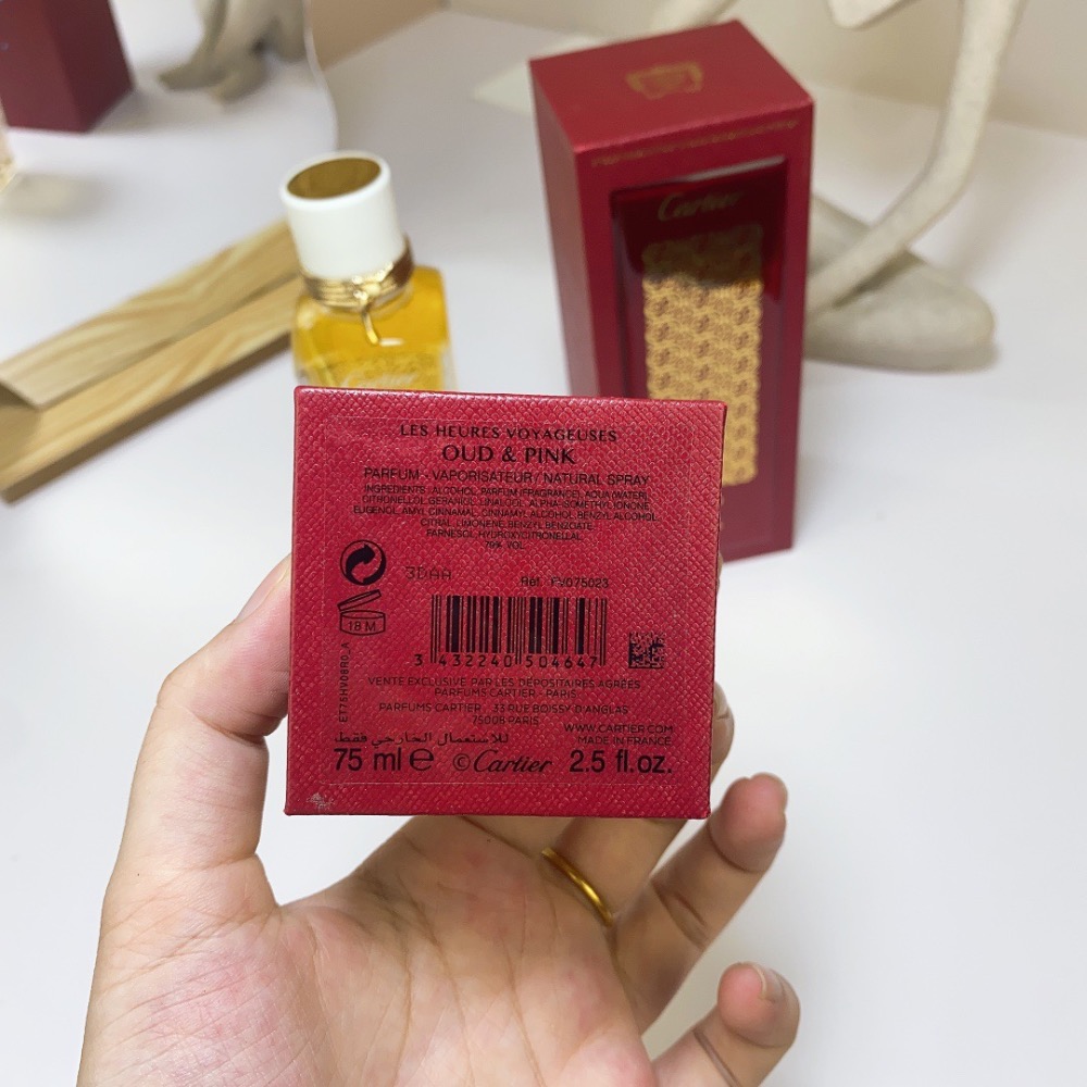 沈香粉色 Oud and Pink  卡地亞Cartier香水75ml-細節圖5