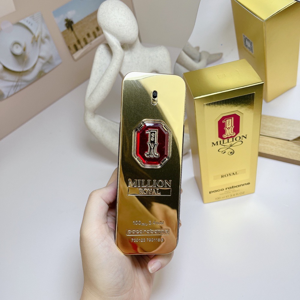 2023帕高皇家百萬金磚男士香水100ml  Paco Rabanne Million Royal-細節圖2