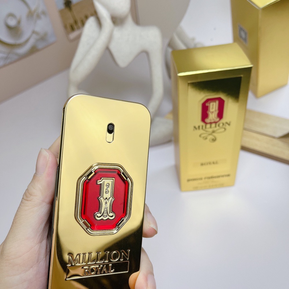 2023帕高皇家百萬金磚男士香水100ml  Paco Rabanne Million Royal-細節圖4