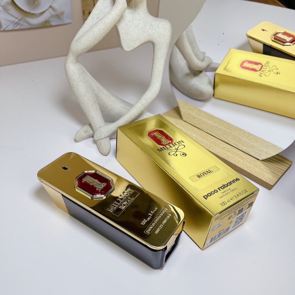 2023帕高皇家百萬金磚男士香水100ml  Paco Rabanne Million Royal-細節圖9