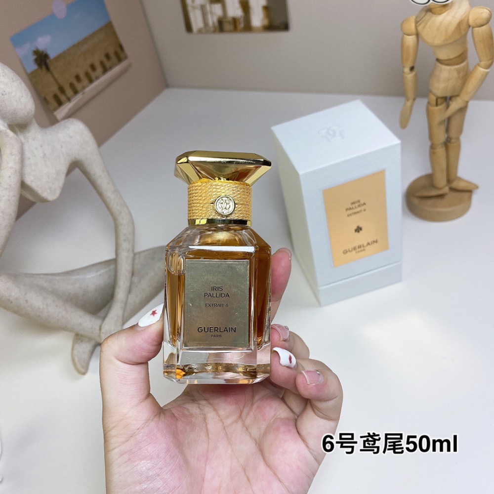 嬌蘭藝術沙龍數字系列-6號鳶尾50ml  Guerlain Iris Pallida Extrait 6, 2023-細節圖2