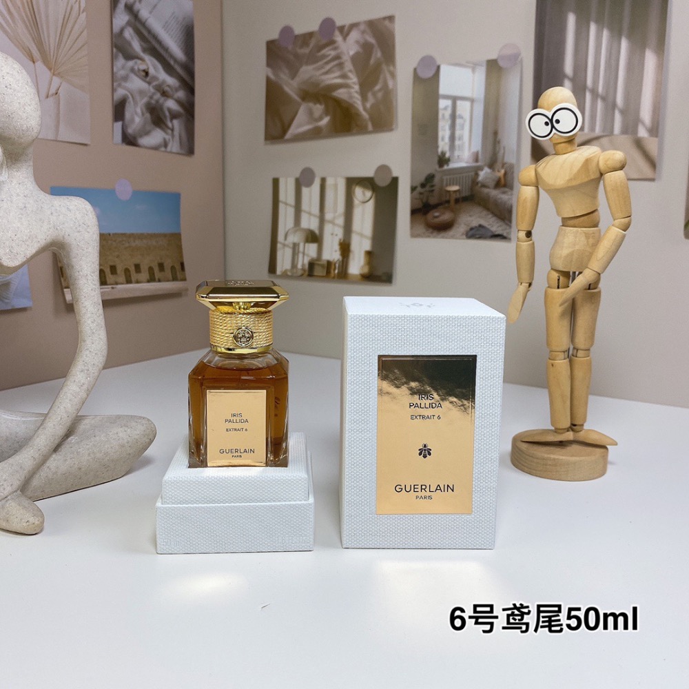 嬌蘭藝術沙龍數字系列-6號鳶尾50ml  Guerlain Iris Pallida Extrait 6, 2023-細節圖3