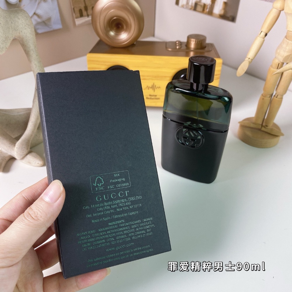 古馳罪愛精粹男士/罪愛惹火男士90ml  Gucci Guilty Black Pour Homme, 2013-細節圖6